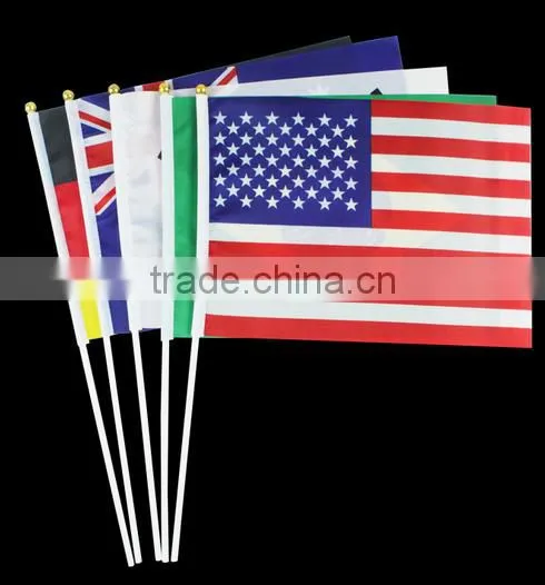 America Stick Hand Flag For Promotion and Advertisment photo-2