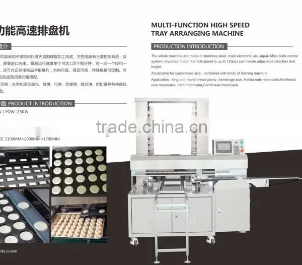 High Productivity Dessert Tray Arranging Machine photo-3