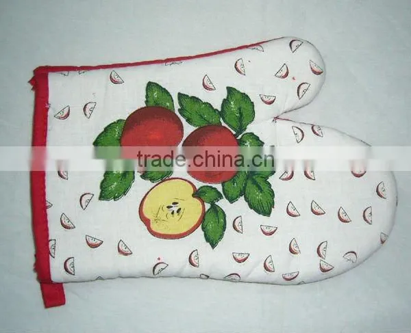 Customized Gloves Design Printing Kitchen Oven Mitt Wholesale photo-2