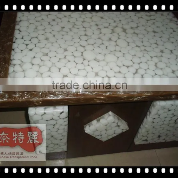 Reception Desk Application Translucent Acrylic Board photo-5