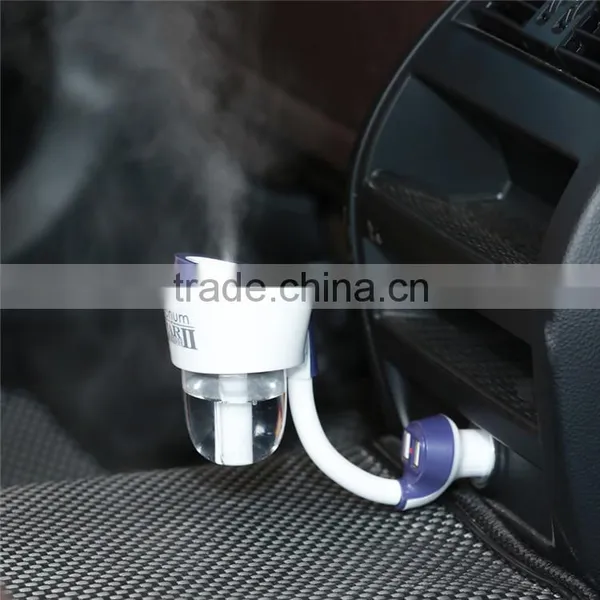 Latest Second Generation Car Aroma Humidifier Cool Ultrasonic Nanum Car Air Diffuser photo-2