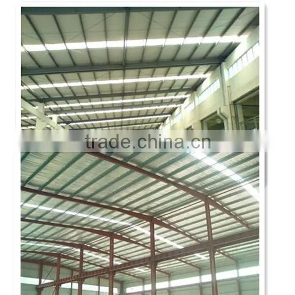Skylight Transparent Pvc Glass Fiber Roof Tile