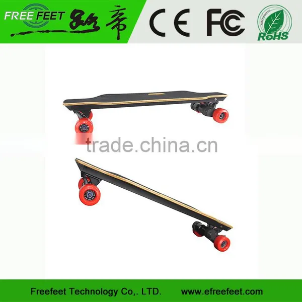 24V Voltage and No Foldable 4 Wheels Electric Skateboard/ Hot Sale Electric Longboard Scooter For Adults photo-2