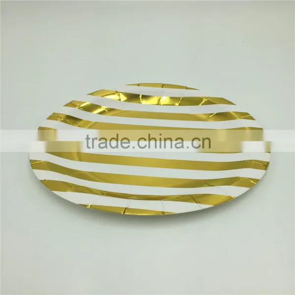 China Custom Printed Disposable Paper Plates photo-3