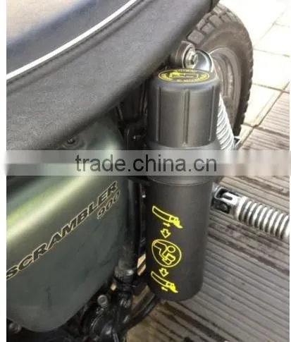 3 1/4" One Operator's Manual Canister Motorcycle Tool Fuel Storage Tube photo-2