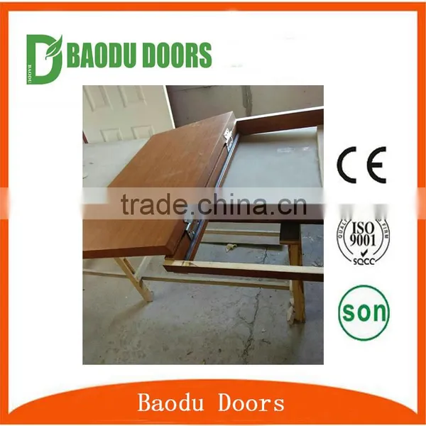 Wood Carving Door Design Plywood Veneer Wooden Flush Doors photo-3