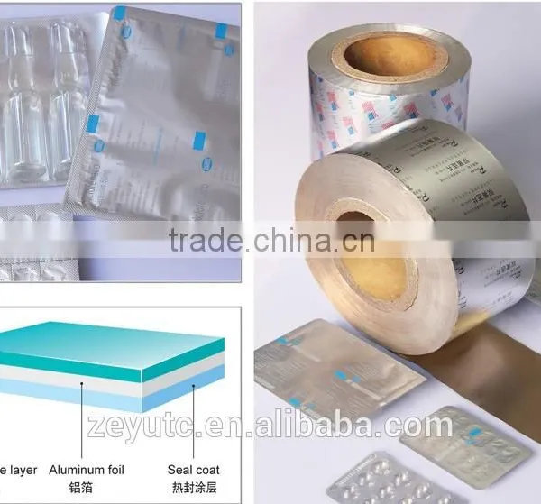 Aluminum Foil for Tablets and Capsules Packaging photo-4