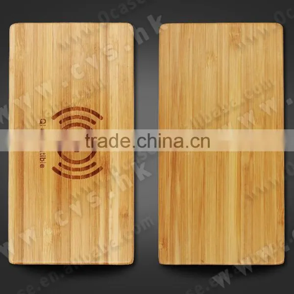1000 mA Real Wood Mobile Phone Charger Wireless Charger With 5V 1A QI for Iphone, for Samsung photo-5