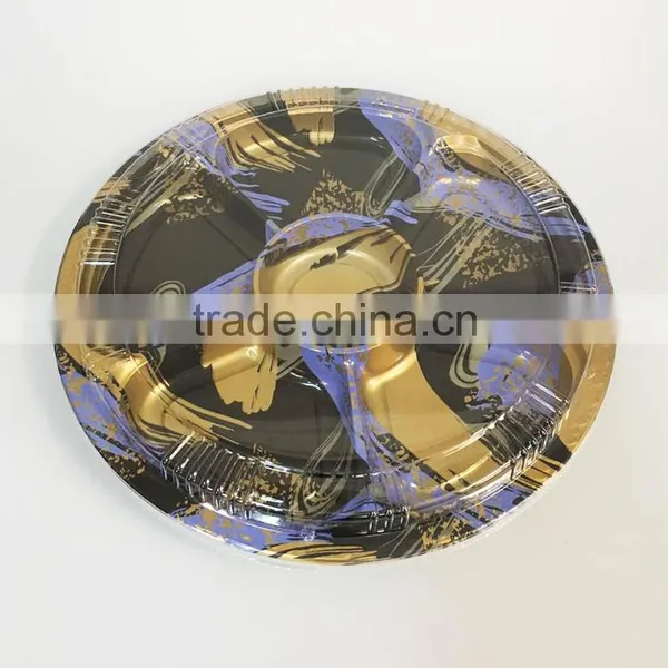 Round Disposable 6 Compartment Tray photo-2