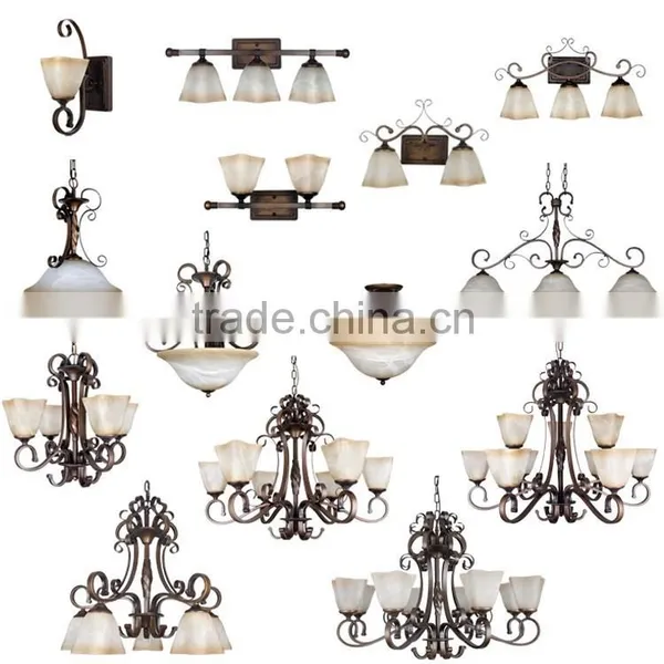 European-style Wall Lamp,bedside Bedroom Hotel Wall Lamp,minimalist Interior Glass Wrought Iron Wall Lamp photo-5