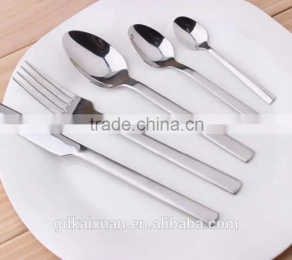 Modern Design Stainless Steel Flatware Set or in Bulk KX-S168 photo-2