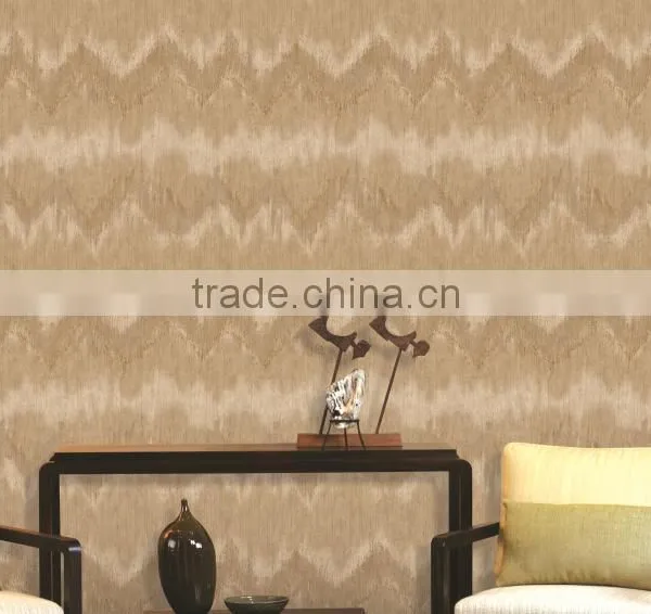 Factory Embossed Ripple Style Vinyl Wallpaper for Hotel photo-2