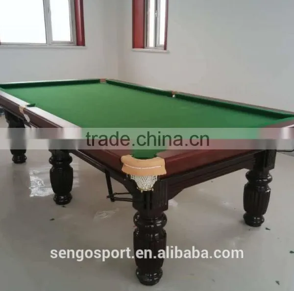 2016 Best Selling Solid Wood 8ft High Quality Billiard Pool Snooker Games Table photo-6