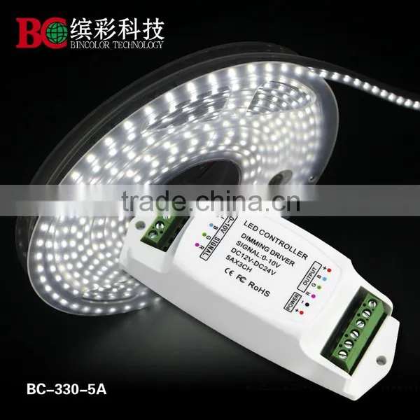 Bincolor BC-330-5A 3 Channels 5A/CH 0-10V Dimming Driver DC12-24V photo-3
