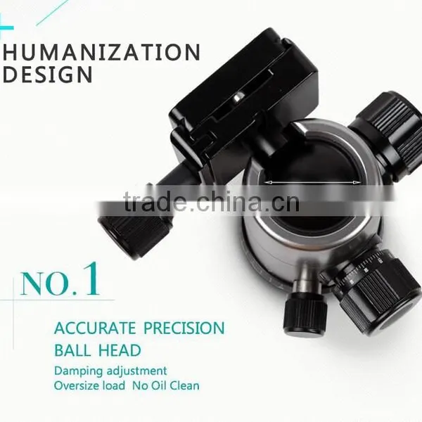 Factory Supply HPUSN Professional Photography Carbon Fiber Portable Camera Tripod Used as Monopod photo-4