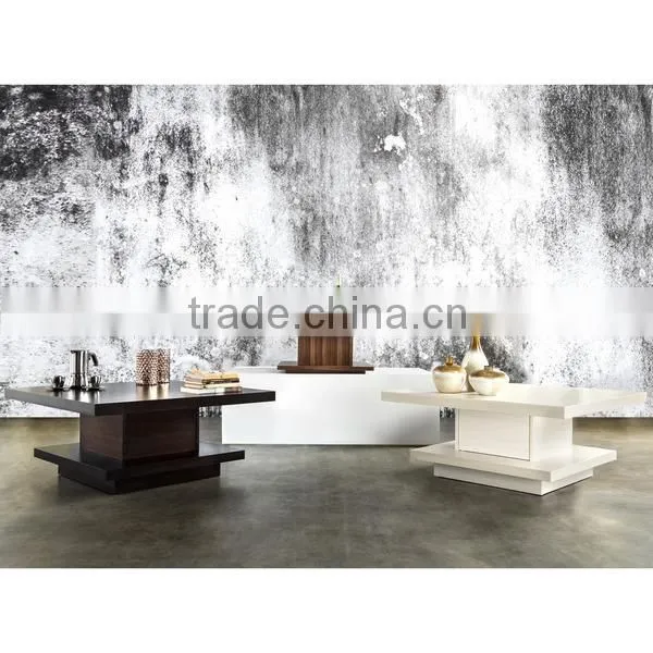 Customized Lobby Room Furniture Modern Wooden Coffee Table photo-6