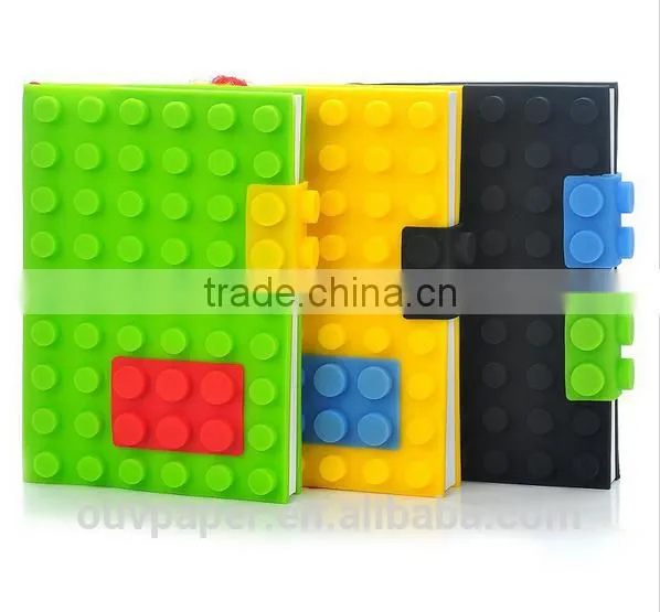 Reative Notebook Candy Color Dairy Book Dot 3D Silicone Cover Notepad photo-2
