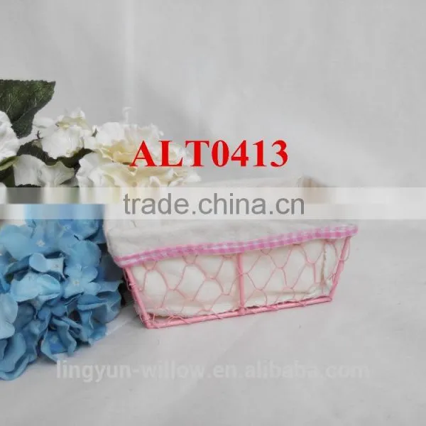 Metal Basket for Home Storage Metal Fruit Basket