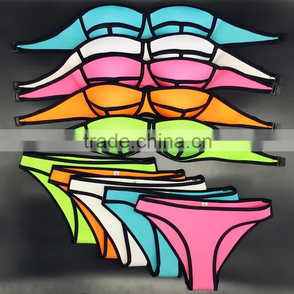 2015 Ladies Secret Sexy Swimwear Bikinis Push up Bikini