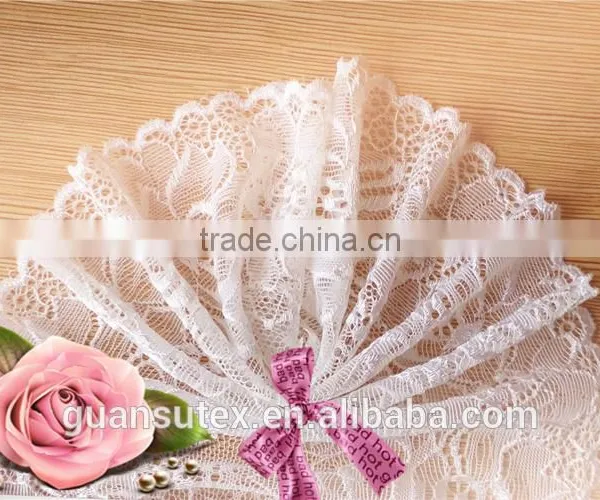 Bright Yarn Rose Flower Pattern French Lace Trimming For Prom Dresses photo-3