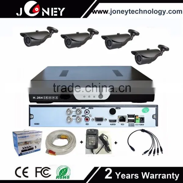 Security 4 CH 720P AHD DVR Kit Camera Standalone CCTV Camera DVR Kit