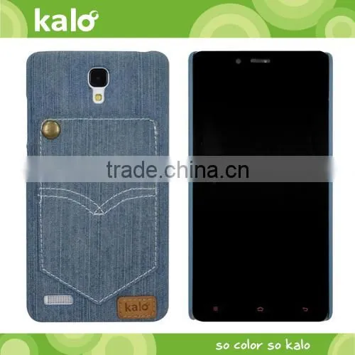 Denim Card Case for Xiaomi Redmi Note Leather Case
