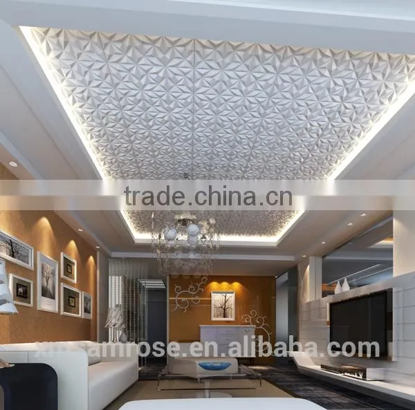 Promotion Design 3D Faux Leather Wall Panel Wave Panel (Energy Stone) photo-2