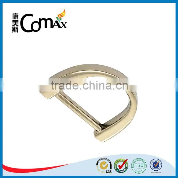 Zinc Alloy Gold Handbag Metal Flat d Ring photo-4