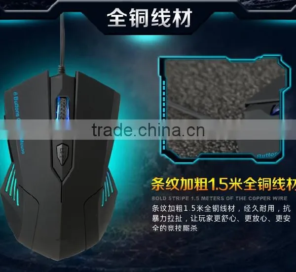 Large Pretty Light up Gaming Computer Mouse photo-3