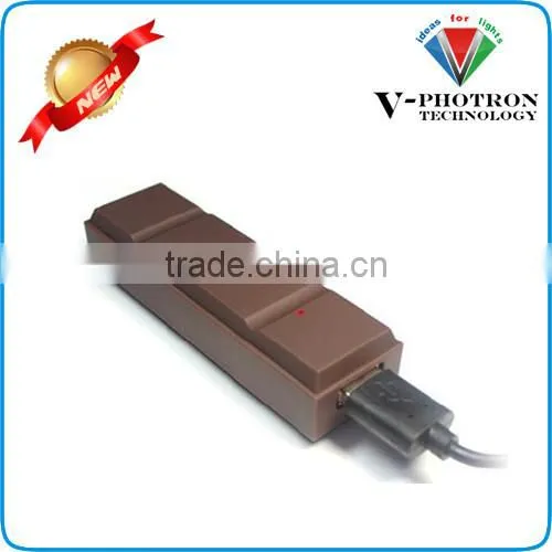 2014 New Promotional Chocolate Style Power Bank With Key Chain photo-5