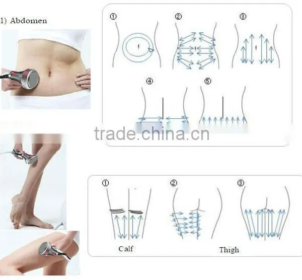 NL-RUV900 BEST! 6in1 Tripolar Cavitation rf and Laser Body Slimming Machine (CE) photo-5
