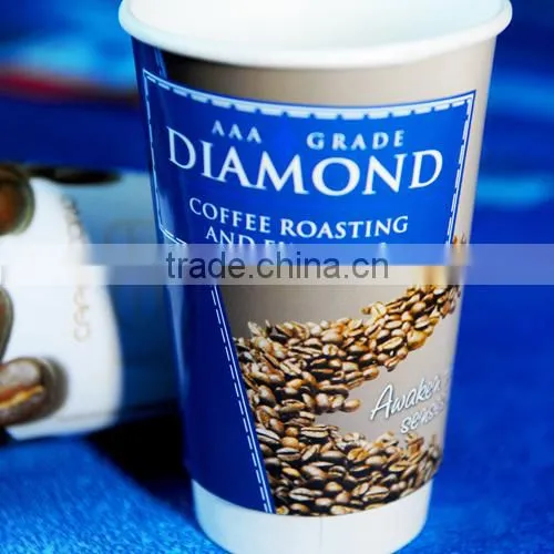 Paper Cup With Lids, Double pe Paper Cup, Coffee Cups for Vending photo-3