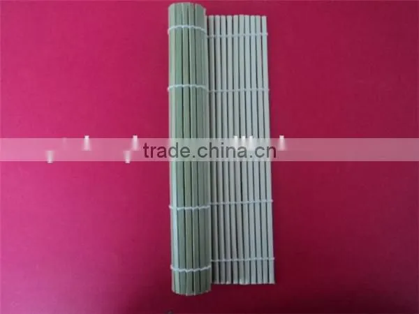 High Quality Wholesale Bamboo White Sushi Rolling Mat photo-3