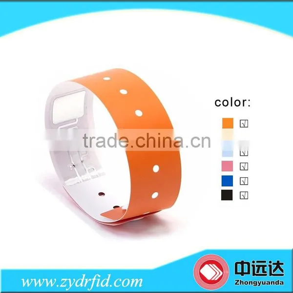 Rfid pp Synthetic Paper Disposable Rfid Bracelet photo-3