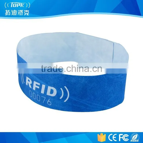 HF CHIP,UHF CHIP Custom Waterproof Security Hospital id Nfc Wristbands