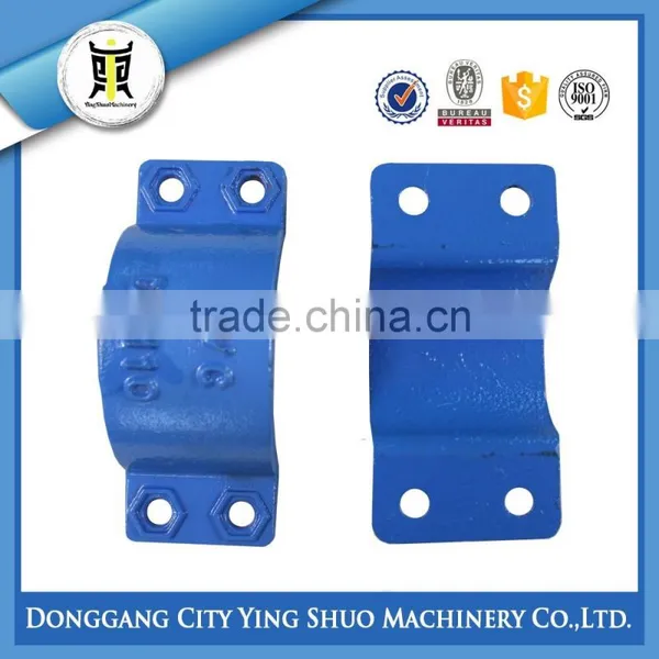 CUSTOM MANUFACTURE CAST IRON PIPE LOWER TAPPING SADDLE CASTING photo-2