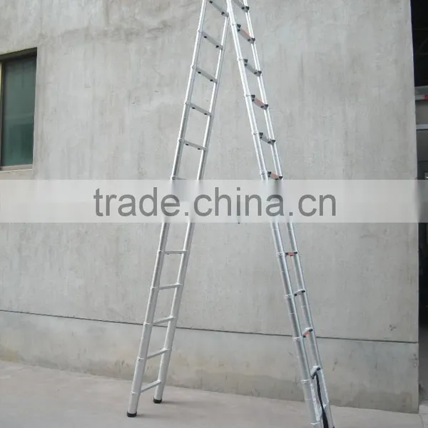Multi-purpose Aluminium Telescopic Ladder 5m With EN131 photo-5