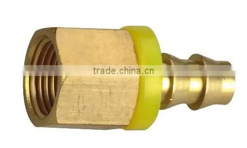 Brass Female Straight Hose Barb Pipe Fitting photo-2