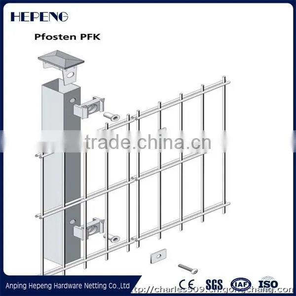 Wholesale Powder Coated CE&ISO Certificated Double Wire Fence Panel(professional Manufacturer) photo-4