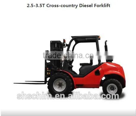 2.5-3.5T Cross-country Forklifts Truck photo-2