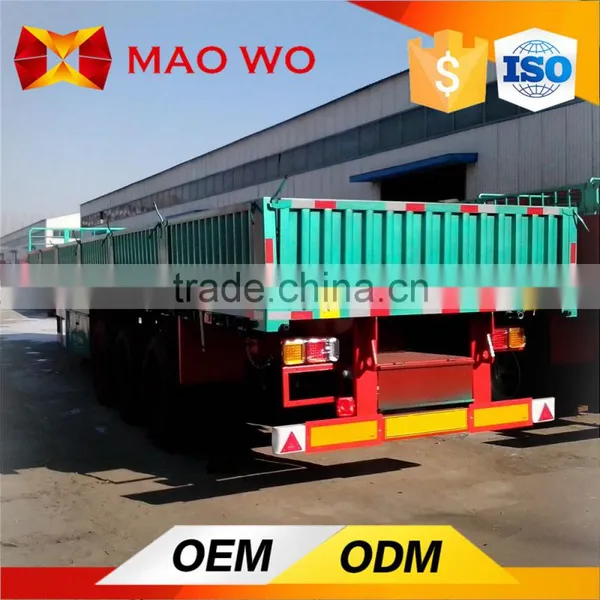 OEM Army Color Cargo Truck, Side Wall Semi Trailer photo-5