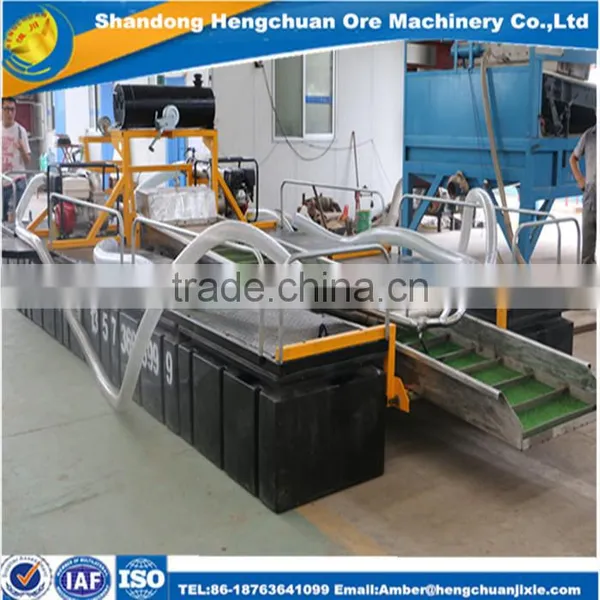Turn-Key Operation Gold Suction Dredge Boat For Sale/Gold Mining Boat for Sale photo-4