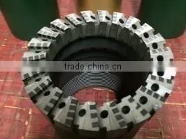 Wireline Impregnated and Surface-set Diamond Crown Diamond Core Bit photo-3