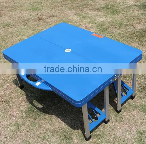 5-in-1 Portable Folding Outdoor Picnic Table and Seat Set photo-3