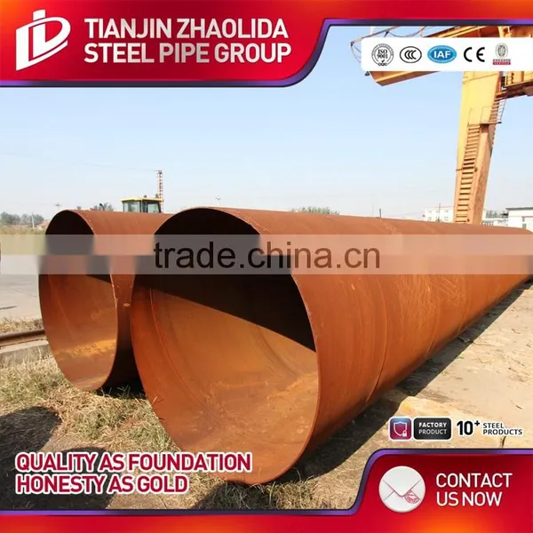 Carbon Steel Sprial Ssaw Pipe / Ssaw Steel Pipe photo-5