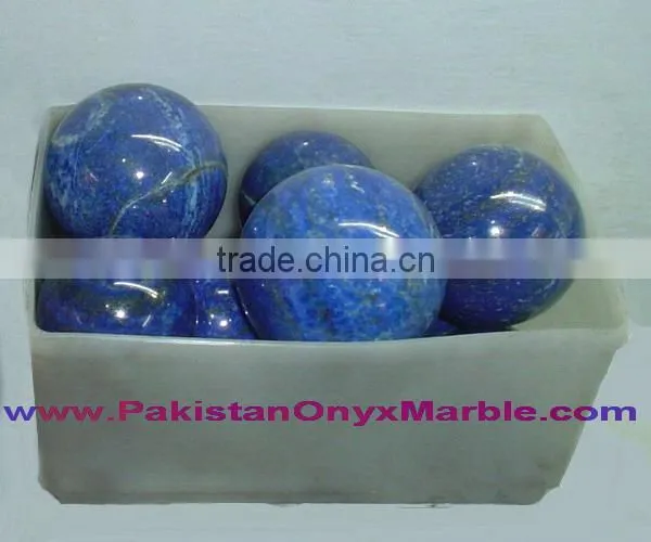 SPHERES BALLS LAPIS LAZULI HANDICRAFTS photo-3