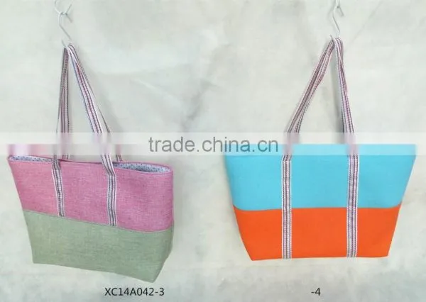 Canvas Rope Handle Beach Bag photo-3