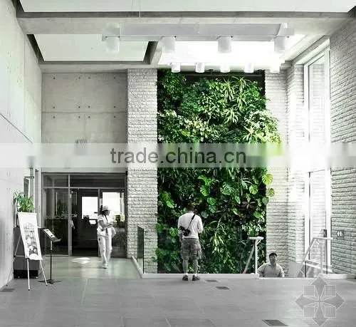 High Quality Artificial Wall Plant Artificial Succulent Plant Wall for Home Decor photo-2