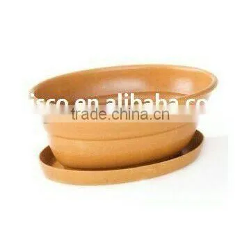 Bulk Cheap Ecological Bamboo Fiber Flower Pots & Planters photo-2