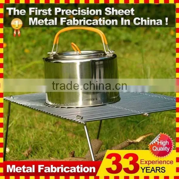 METAL MINI GRILL BARBEQUE FOLDING TABLE photo-2